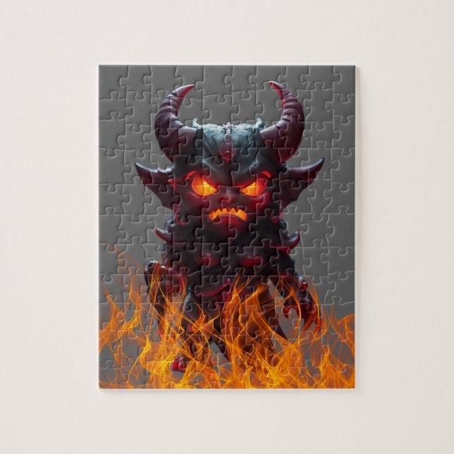 Puzzle de la figure de démon (Vertical)