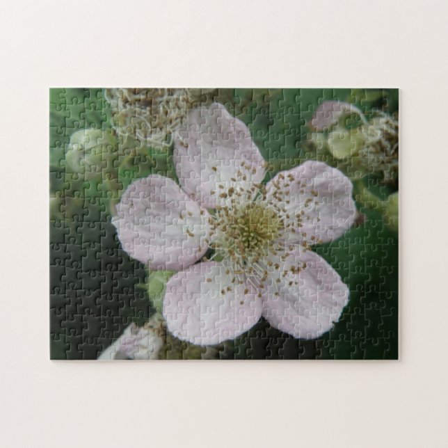 Puzzle de la fleur de Blackberry (Horizontal)