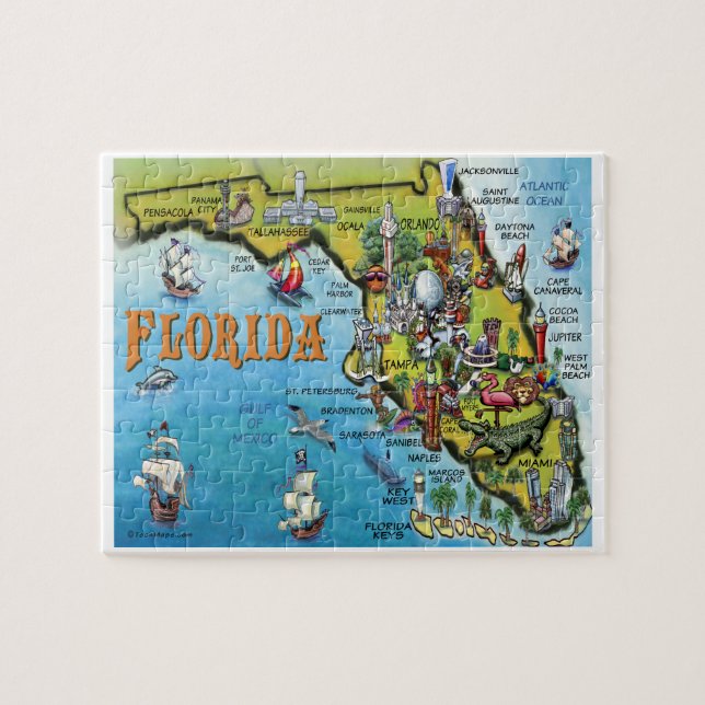 Puzzle de la Floride (Horizontal)