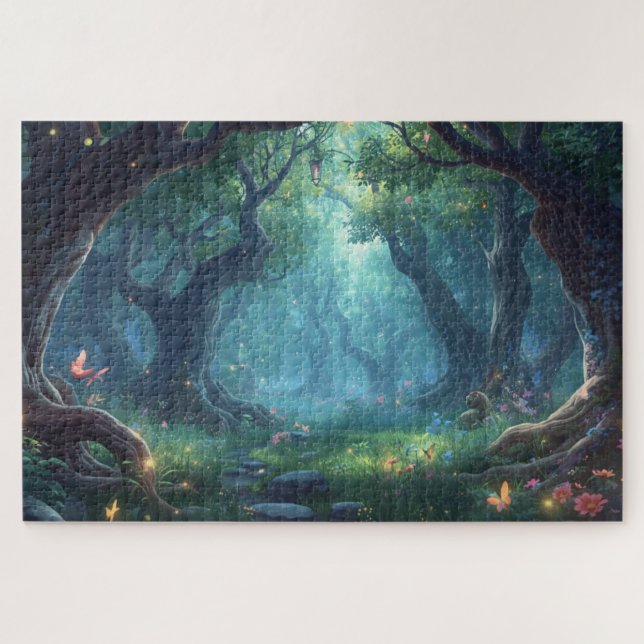 Puzzle de la forêt de fantaisie (Horizontal)