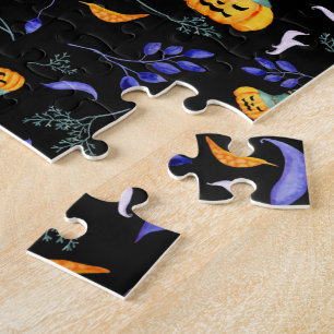 Puzzle de la forêt d'Halloween