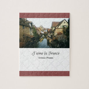 Puzzle de la France de La de J'aime - Colmar,