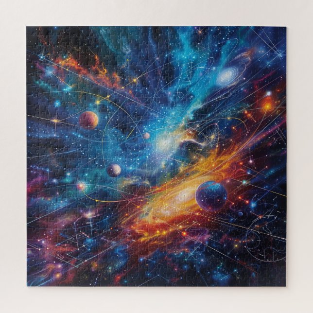 Puzzle de la galaxie cosmique (Vertical)