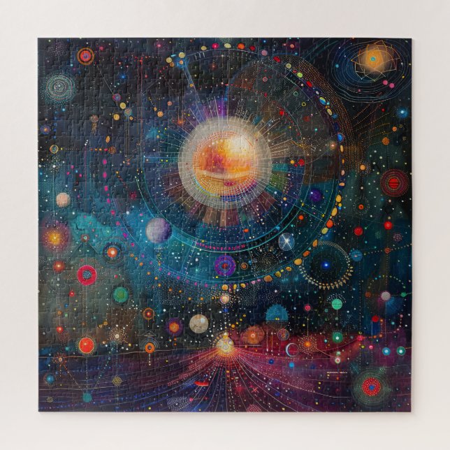 Puzzle de la galaxie cosmique (Vertical)