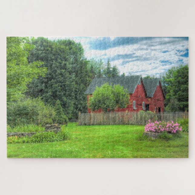 puzzle de la grange de pays (Horizontal)