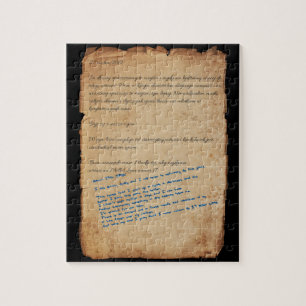 Puzzle "de la LETTRE de ROLAND"