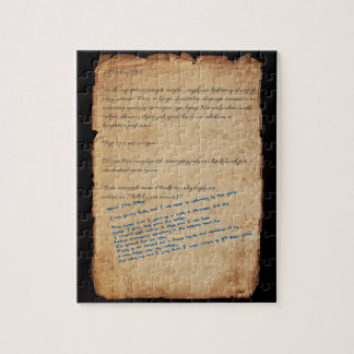 Puzzle "de la LETTRE de ROLAND"