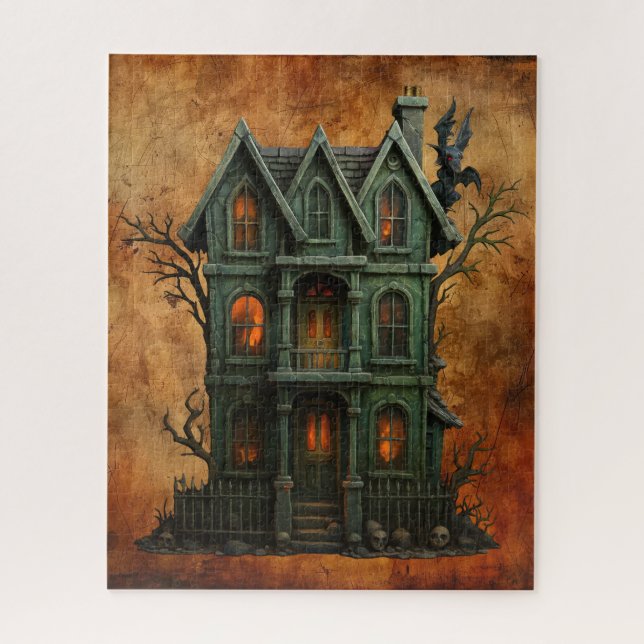 Puzzle de la maison hantée (Vertical)