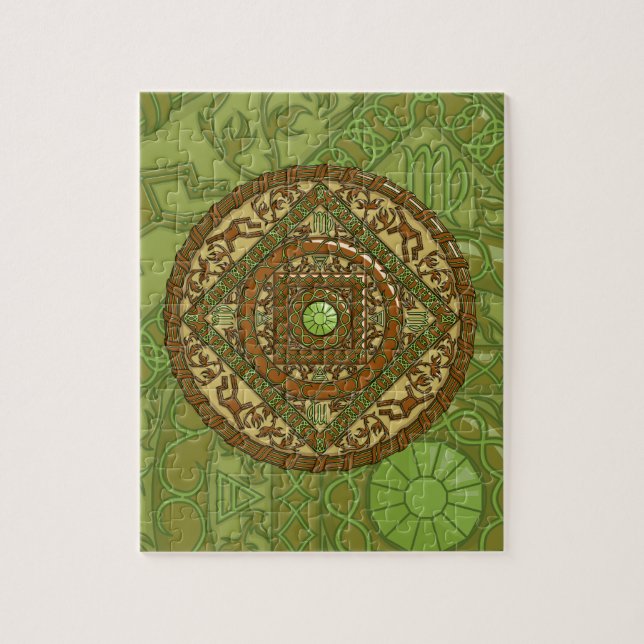 Puzzle de la mandala de la Vierge (Vertical)