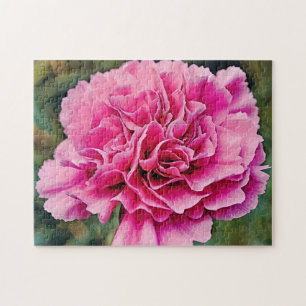 Puzzle de la nature rose de la carnation