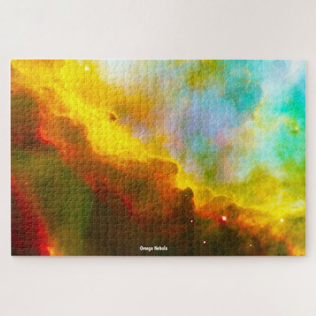 Puzzle de la nébuleuse d'Oméga de Jigsaw (Horizontal)