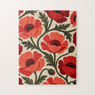 Puzzle de la Pivoine Rouge
