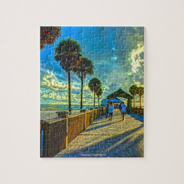 Puzzle de la plage de Clearwater Floride (Vertical)