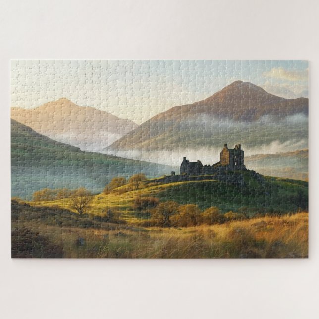 Puzzle de la région des Highlands écossais (Horizontal)