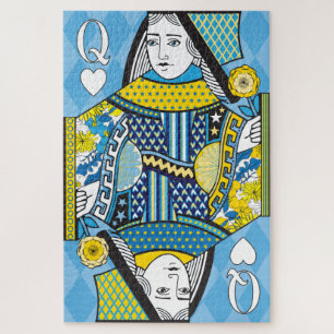 Puzzle de la Reine des Coeurs 20x30 pour les perso