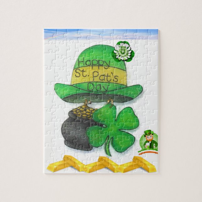 Puzzle de la Saint Patrick (Vertical)