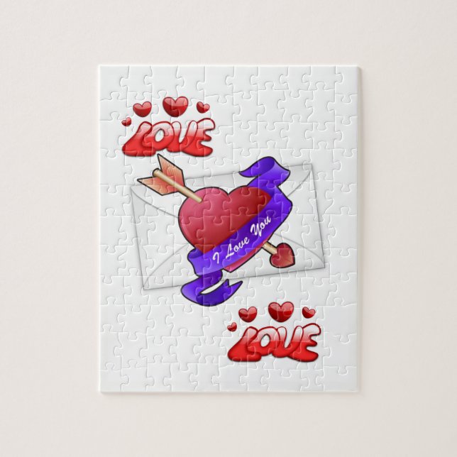 Puzzle de la Saint Valentin (Vertical)