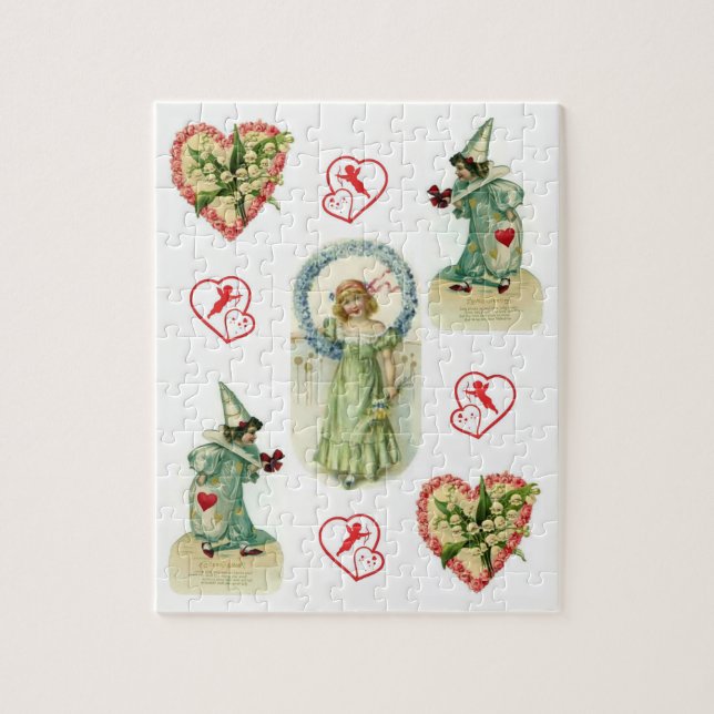 Puzzle de la Saint Valentin (Vertical)
