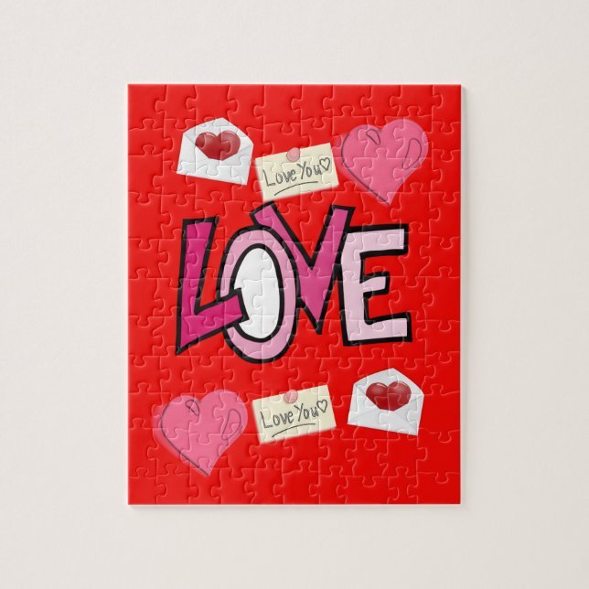 Puzzle de la Saint Valentin (Vertical)