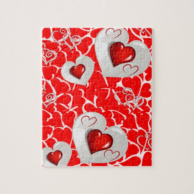 Puzzle de la Saint Valentin (Vertical)