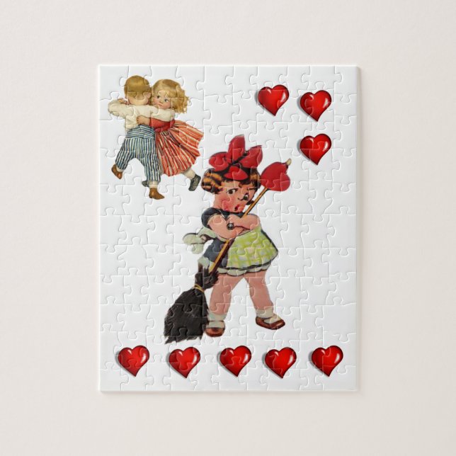 Puzzle de la Saint Valentin (Vertical)