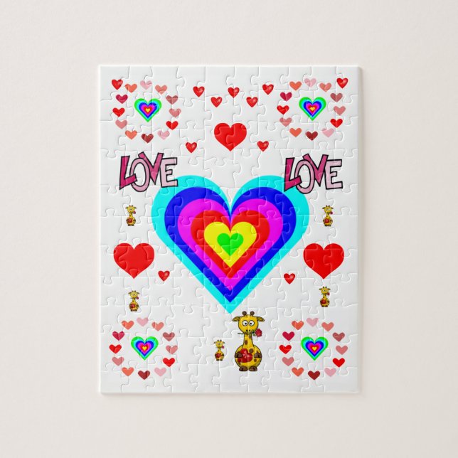 Puzzle de la Saint Valentin (Vertical)