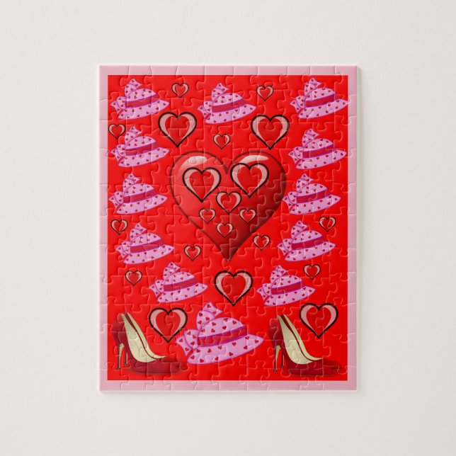 Puzzle de la Saint Valentin (Vertical)