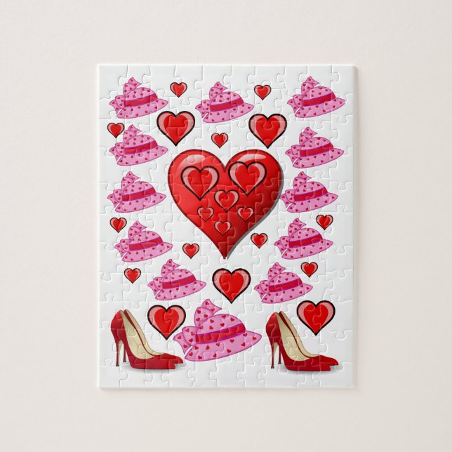 Puzzle de la Saint Valentin (Vertical)