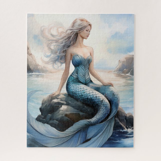 Puzzle de la sirène d'Imaginaire (Vertical)
