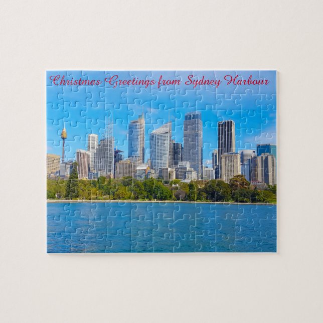 Puzzle de la skyline de Sydney Harbour Australie (Horizontal)