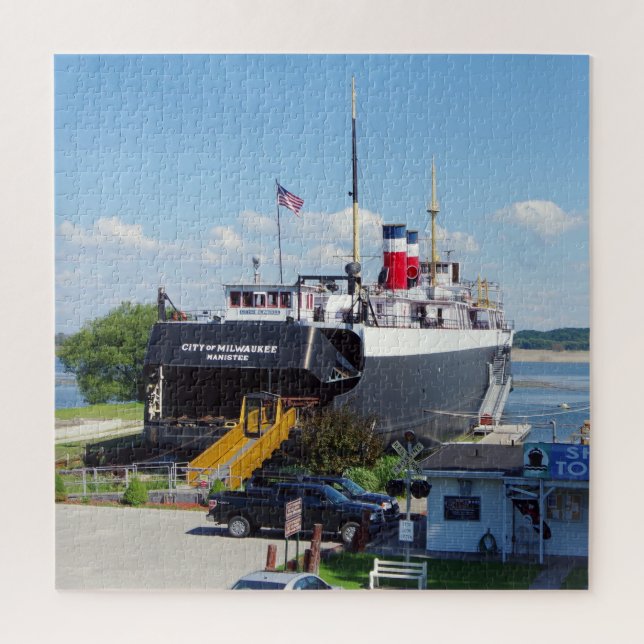 Puzzle de la ville de Milwaukee (Vertical)