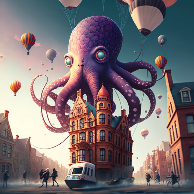 Puzzle de la ville d'Octopus (Créateur téléchargé)