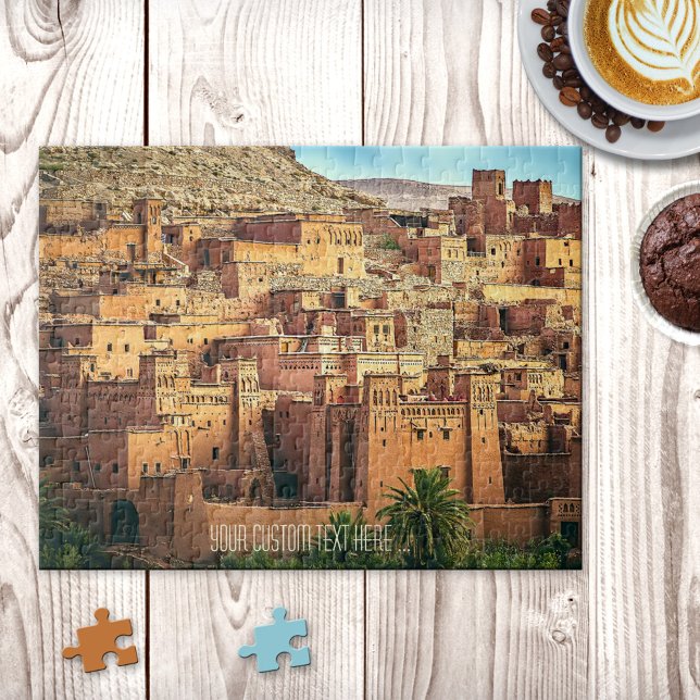 Puzzle de la ville marocaine du désert de Kasbah (Créateur téléchargé)