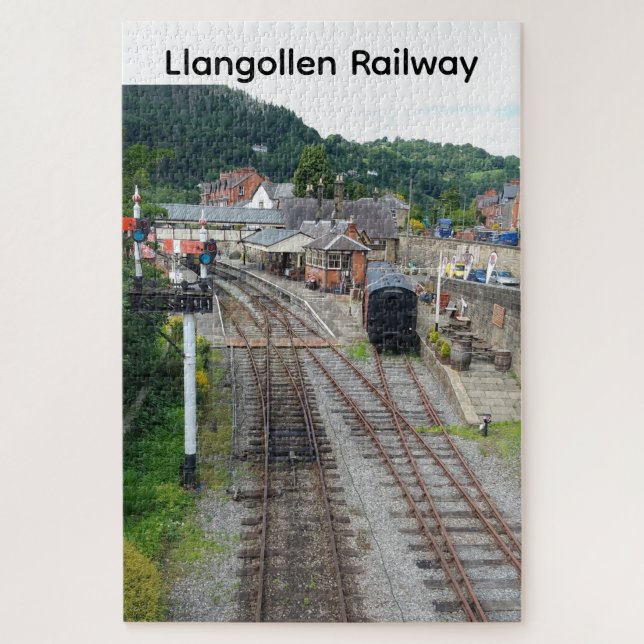 Puzzle de la voie ferrée de Llangollen (Vertical)