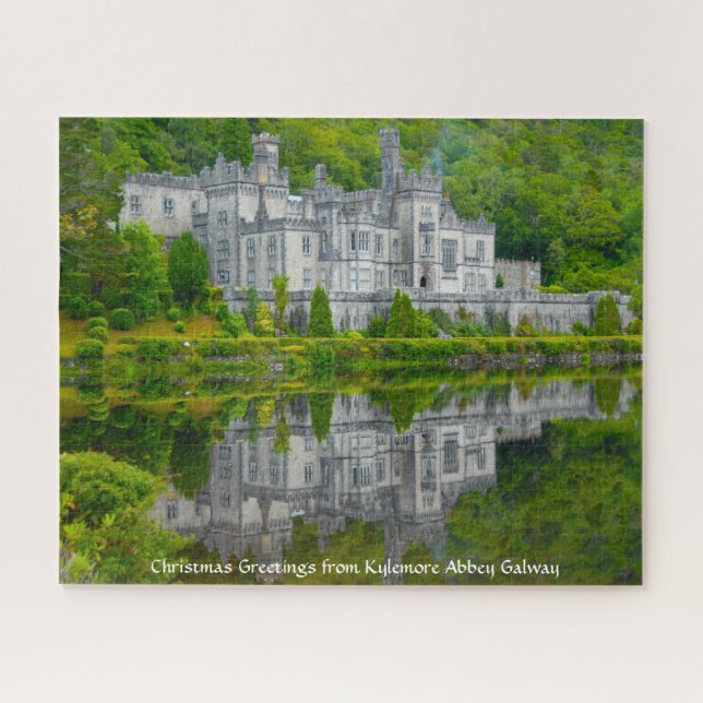 Puzzle de l'abbaye de Kylemore Galway Irlande (Horizontal)