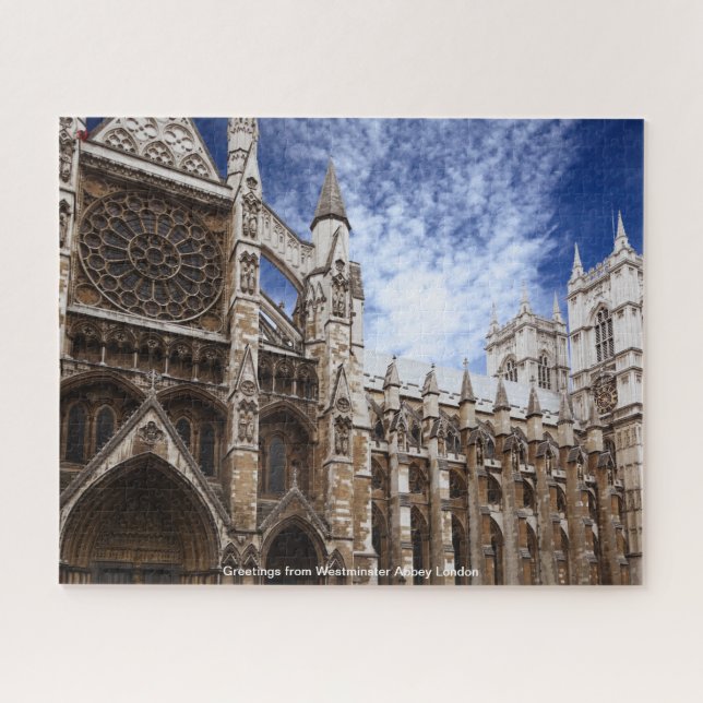 Puzzle de l'abbaye de Westminster à Londres (Horizontal)