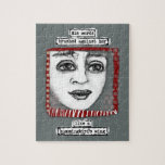 Puzzle de l'aile de colibri<br><div class="desc">Ses mots se sont frottés contre elle comme une aile de colibri". Un dessin de ma collection Histoires fragmentées.</div>