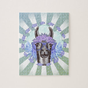Puzzle de lama charmant