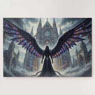Puzzle de l'ange noir sanctuaire