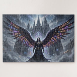 Puzzle de l'ange noir sanctuaire