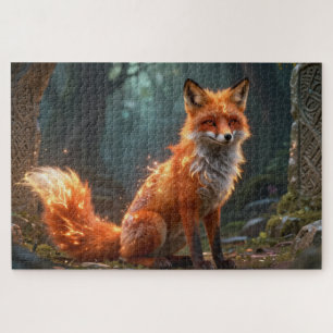 Puzzle de l'Animal Esprit Celtique Renard