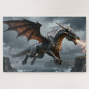 Puzzle de l'animal spirituel celtique Dragon