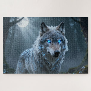 Puzzle de l'animal spirituel celtique Loup