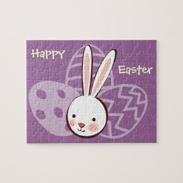 Puzzle de lapin de Pâques (Horizontal)