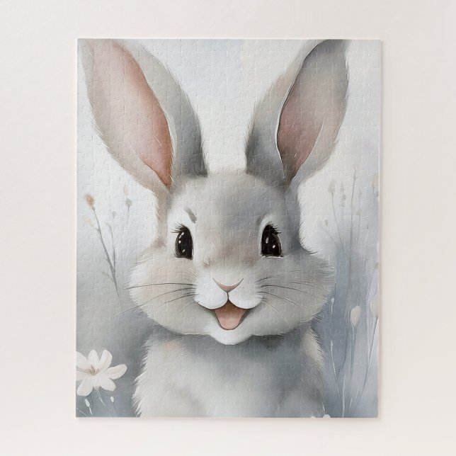 Puzzle de lapin fantaisiste (Vertical)