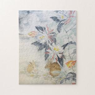 Puzzle de lapin Sumi e Moon