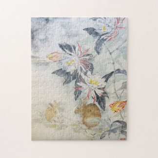 Puzzle de lapin Sumi e Moon