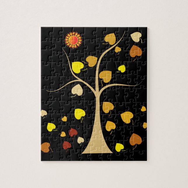 Puzzle de l'arbre d'amour (Vertical)
