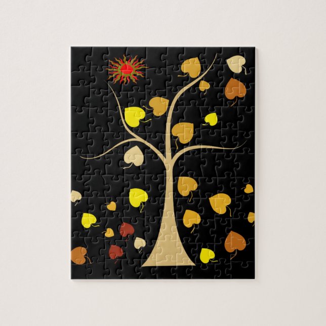 Puzzle de l'arbre d'amour (Vertical)