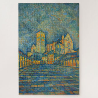 Puzzle de l'art de la Basilique d'Assise dans le s